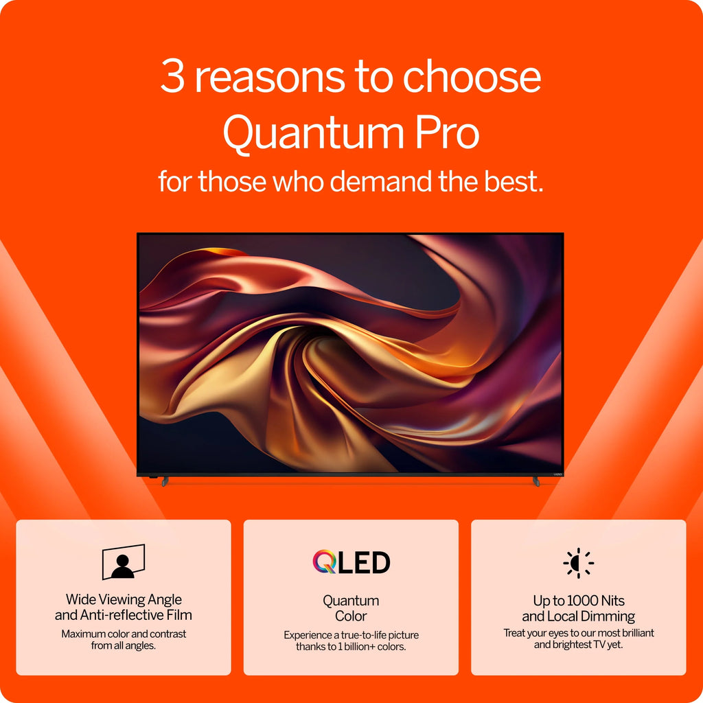 VIZIO 65" Quantum Pro 4K QLED HDR 120Hz Smart TV VQP65C-84 J303380