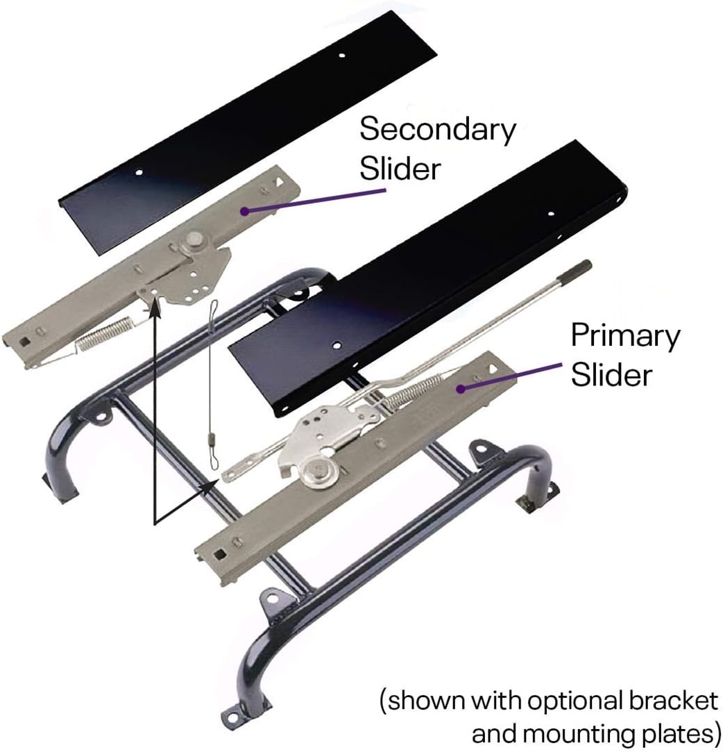Universal Bucket Seat Slider Tracks (2 Pack) N734447