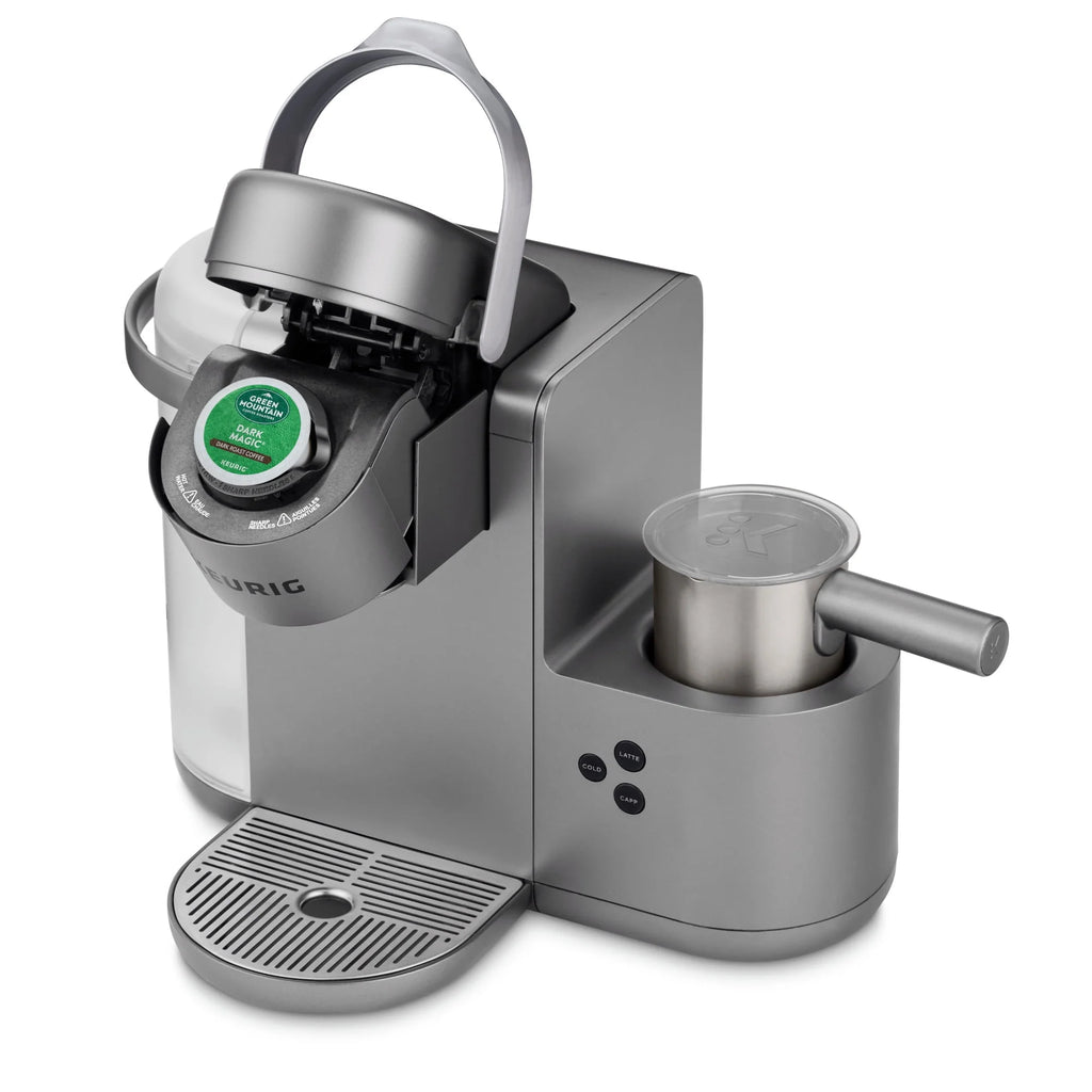 Keurig K-Cafe Special Edition Single Serve K-Cup Pod Coffee, Latte and Cappuccino Maker, Nickel N34174