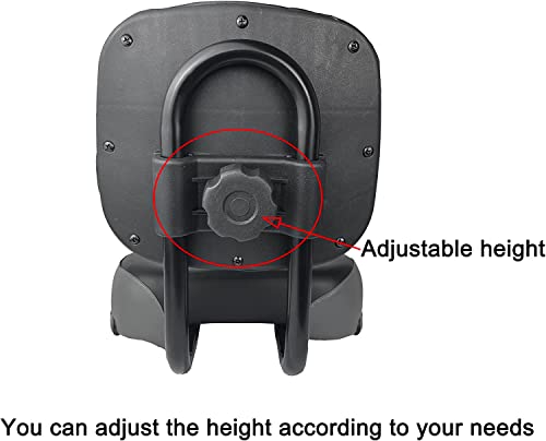 THALOUS Bike Seat with Backrest Oversized Comfort Bicycle Saddle Q745