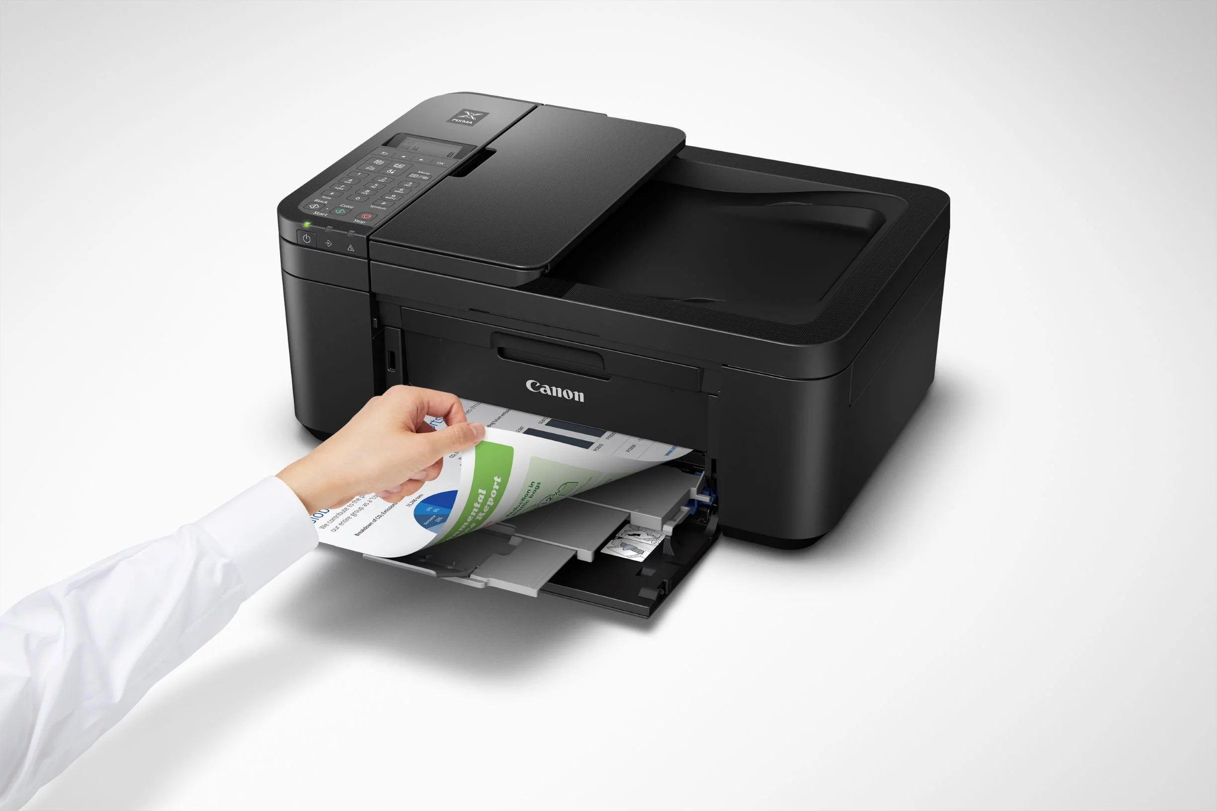 Canon PIXMA TR4722 All-in-One Wireless InkJet Printer with ADF and Fax X358