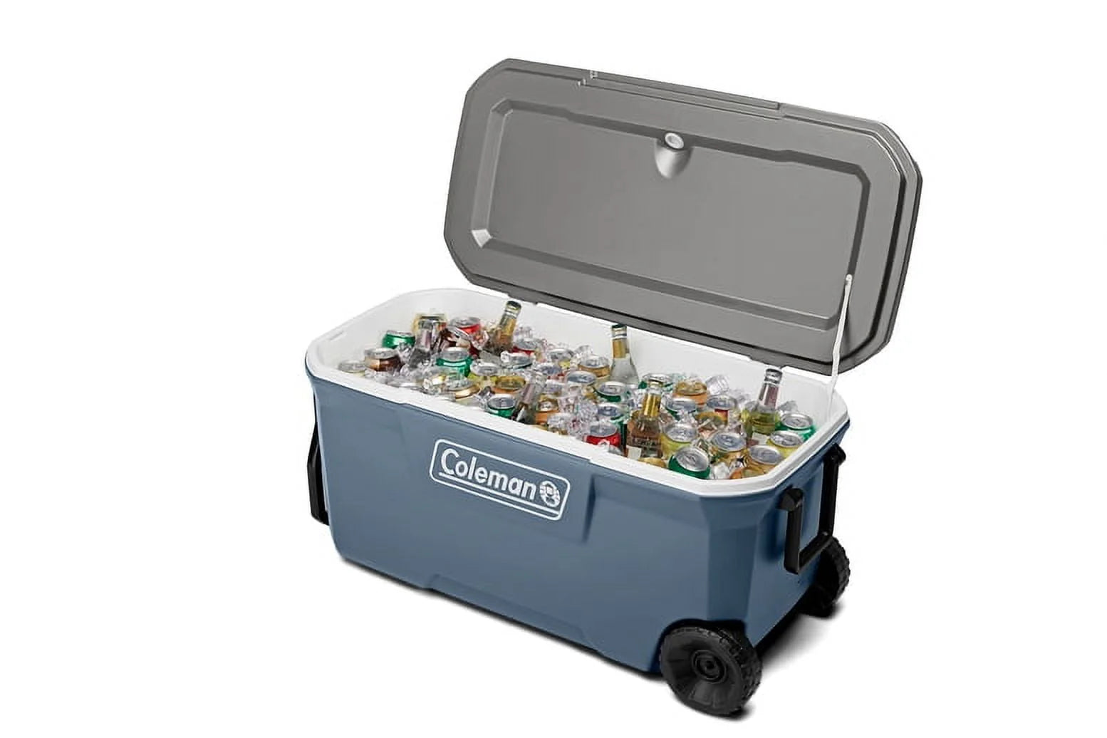 Coleman 316 Series 100QT Hard Chest Wheeled Cooler, Lakeside Blue H646398