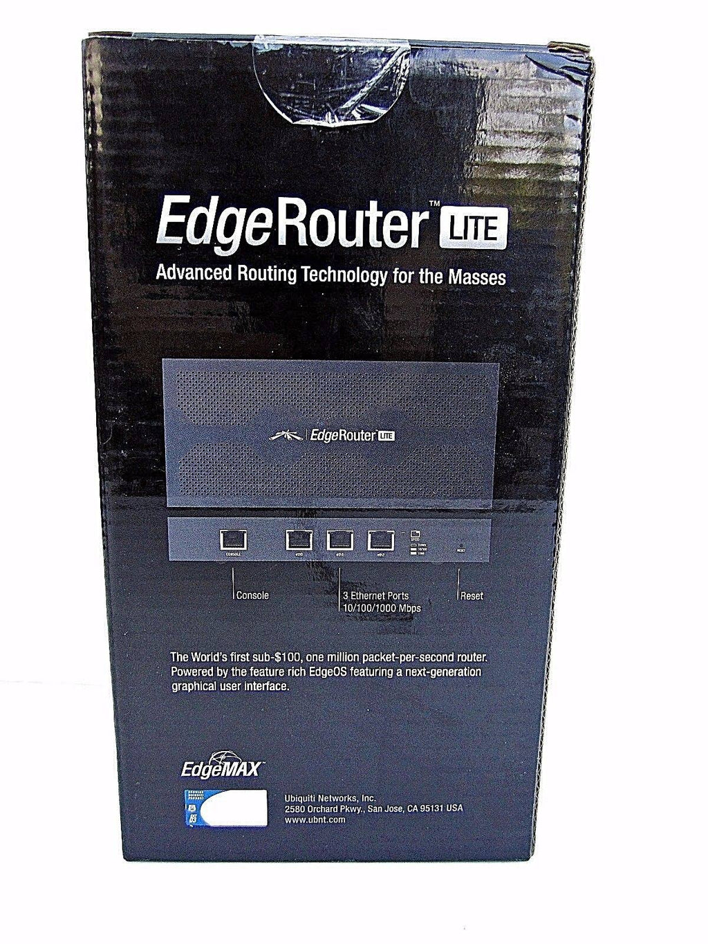 Ubiquiti EdgeRouter Lite Gigabit Ethernet Router ERLite-3 T976