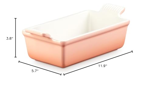 Le Creuset Stoneware Heritage Loaf Pan, Cerise B331090