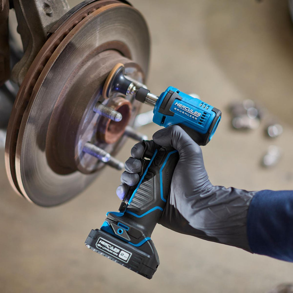 HERCULES 12V Brushless 1/4 in. Right Angle Die Grinder P48797