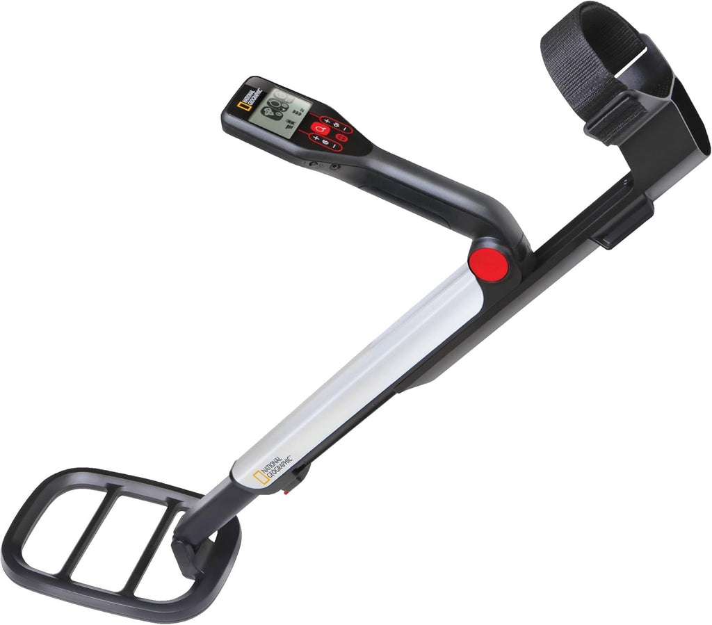 NATIONAL GEOGRAPHIC Junior Metal Detector for Kids with Waterproof Dual Coil A356