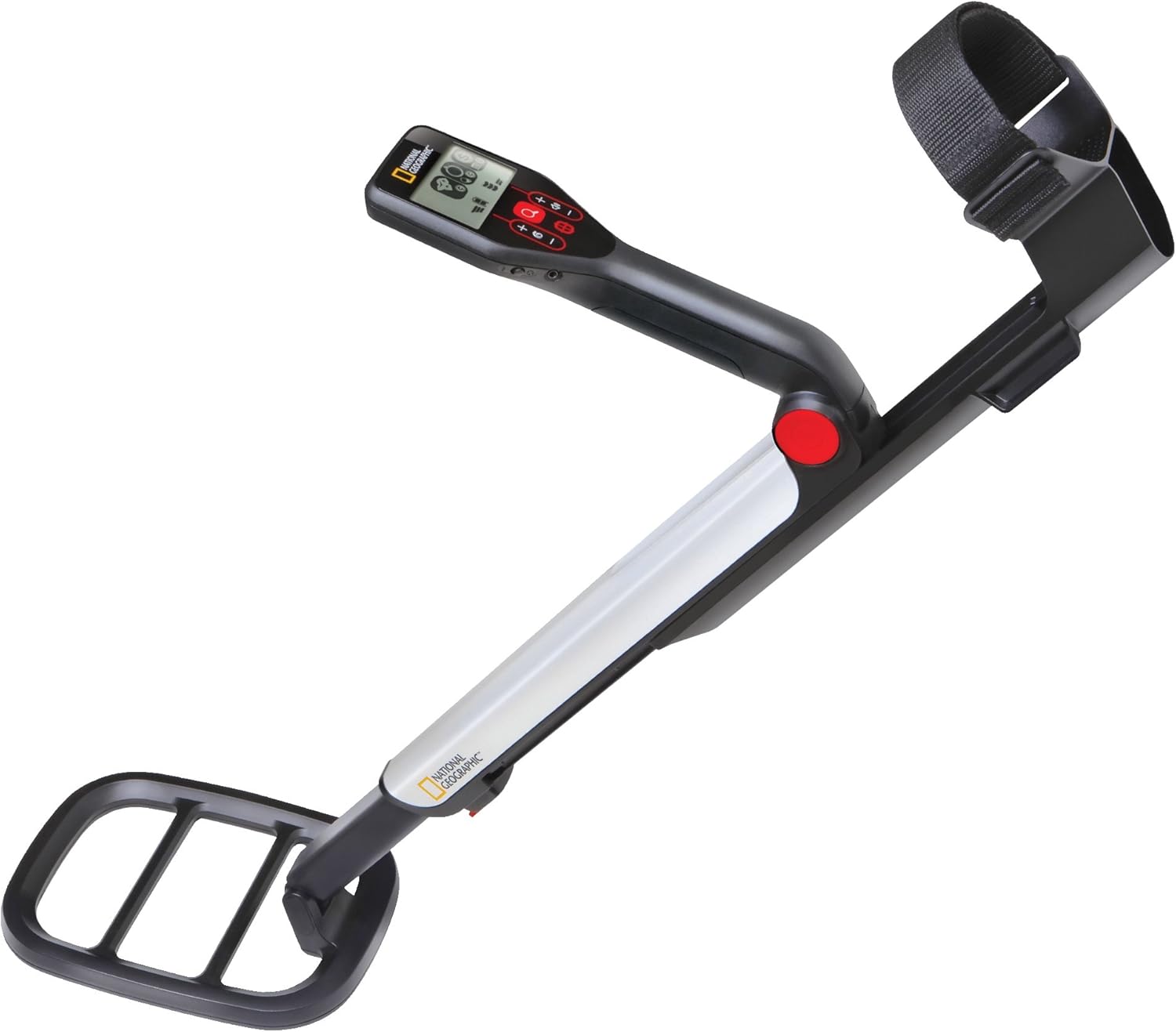 NATIONAL GEOGRAPHIC Junior Metal Detector for Kids with Waterproof Dual Coil A356