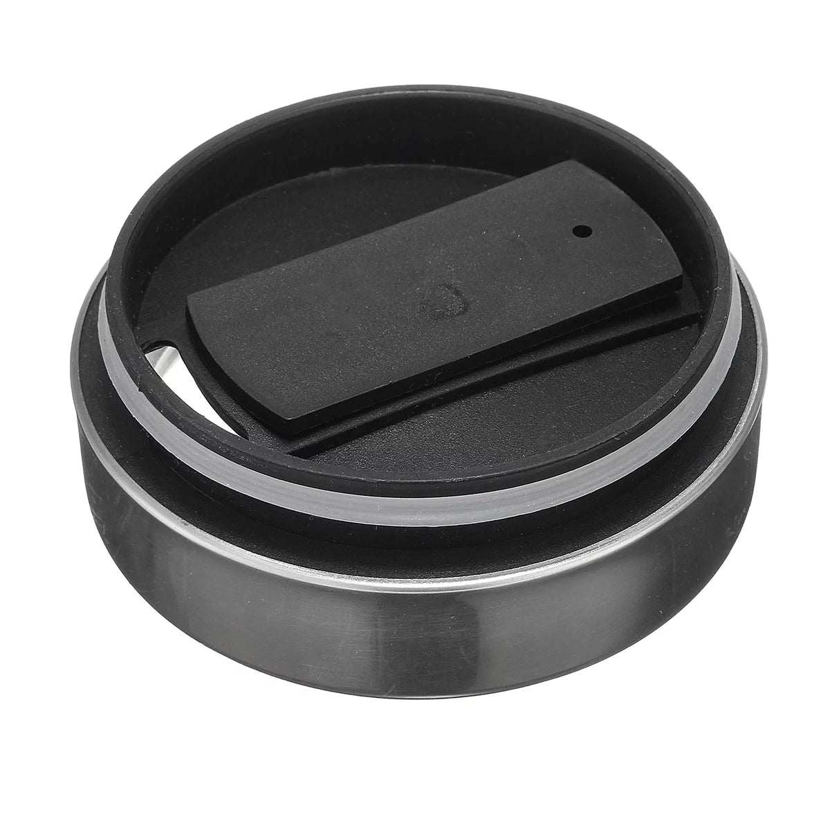 Stainless Steel 12V 500ml Car Heating Cup with Anti-Spill Lid R421121