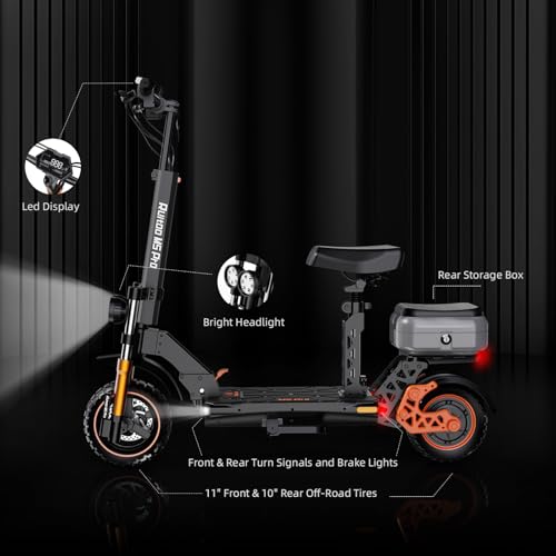Ruitoo Electric Scooter 1000W Motor, Off Road Foldable E-Scooter for Adults H59744
