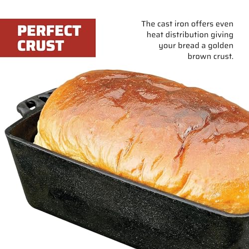 Camp Chef Seasoned Cast Iron Bread Pan O745