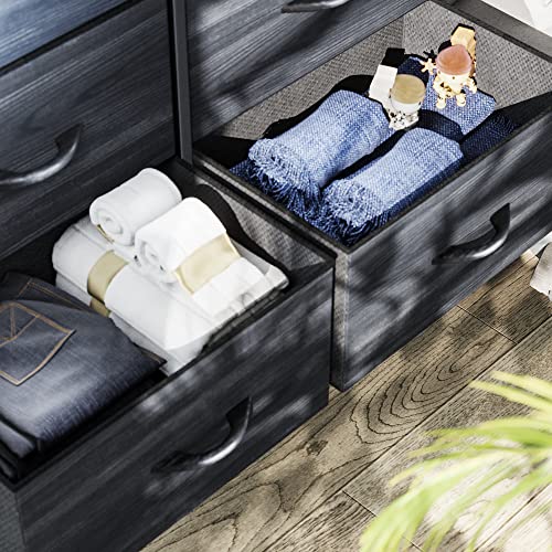 YITAHOME 10 Drawer Dresser Fabric Storage Tower with Steel Frame D314444