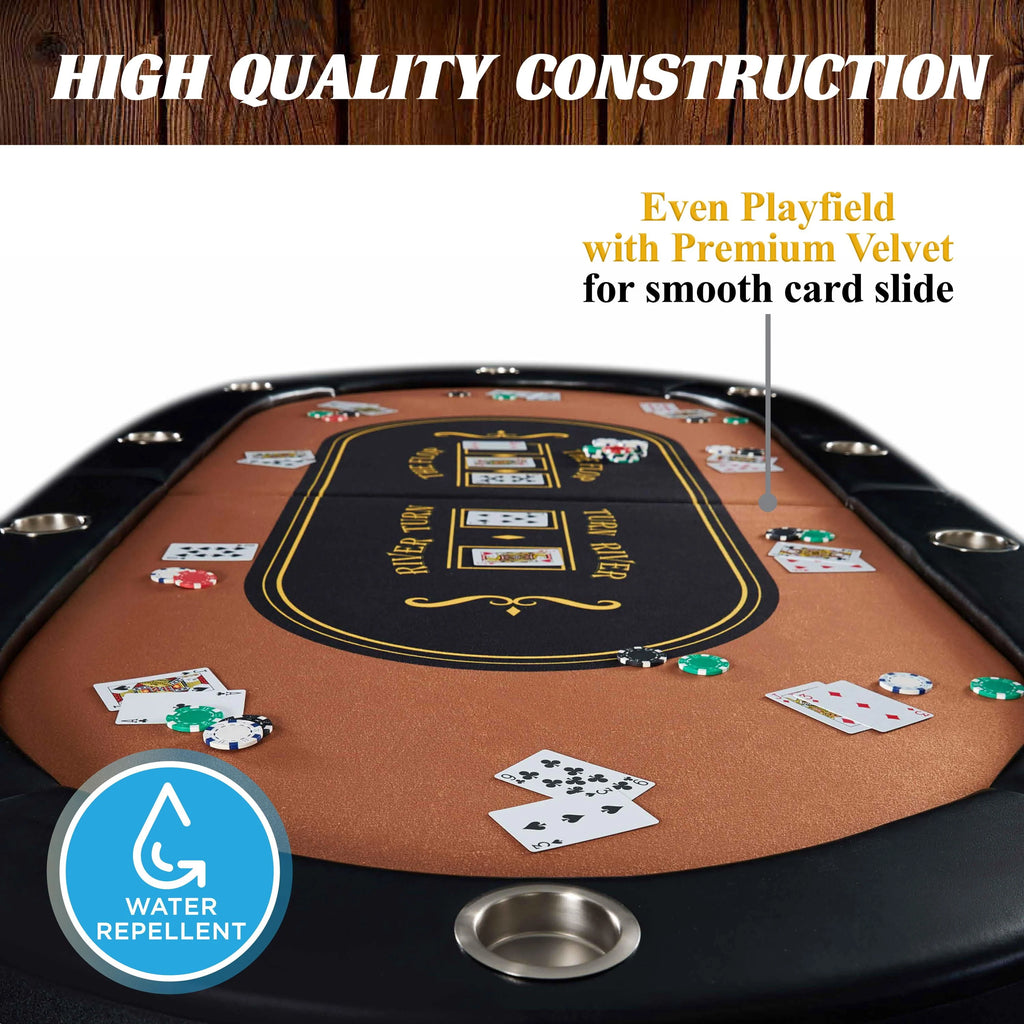 Barrington 10-Player Poker Table Y792819