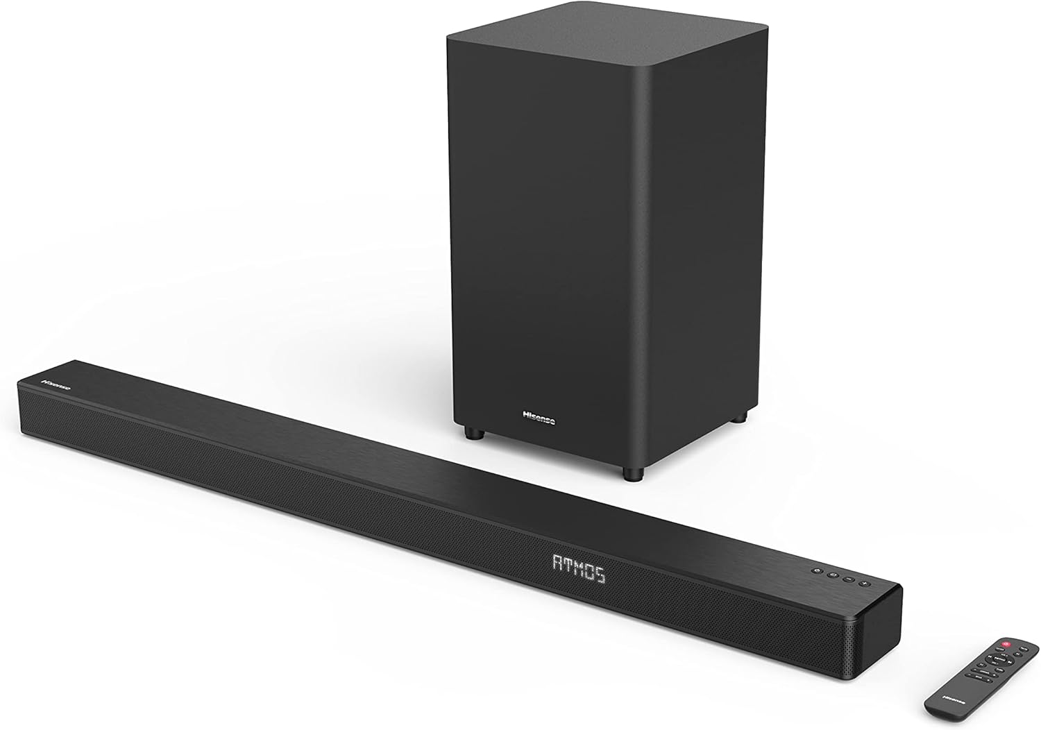 Hisense HS219 2.1ch Sound Bar with Wireless Subwoofer, Dolby Audio, Bluetooth I204707