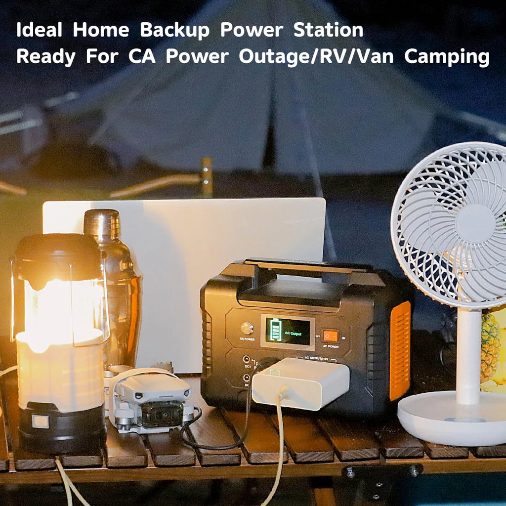 Flashfish 200W Portable Power Station 40800mAh Solar Generator H17932