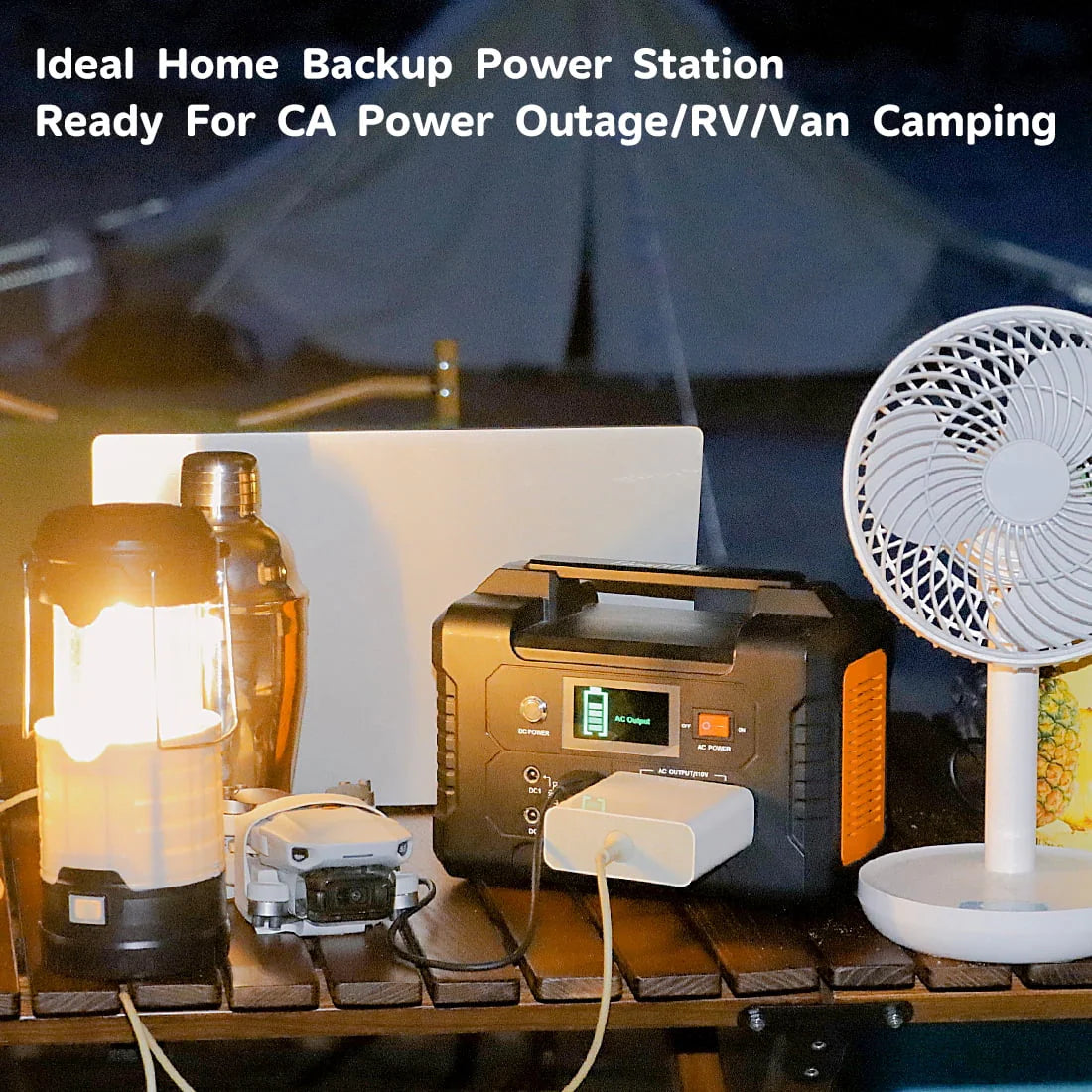 Flashfish 200W Portable Power Station 40800mAh Solar Generator H17932