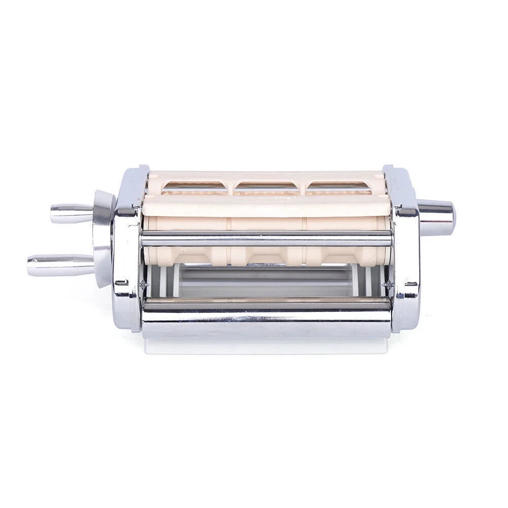 Pasta & Ravioli Maker Attachment for Stand Mixers, Silver Q4815