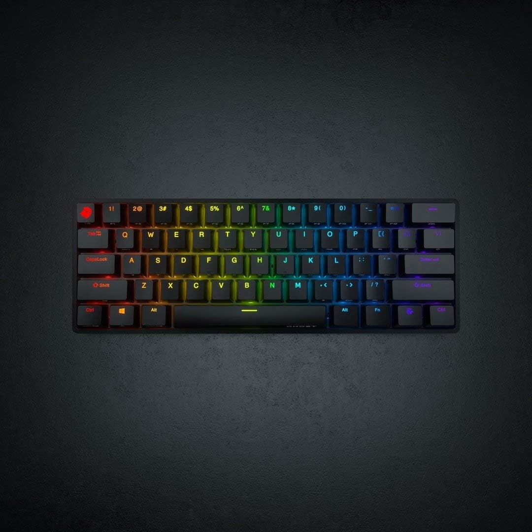 Ghost A1 Aluminum Wireless Keyboard White Cherry MX Brown O8738