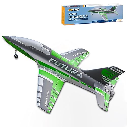 FMS RC Jets Futura 64MM EDF Sport Jet Green PNP G413549