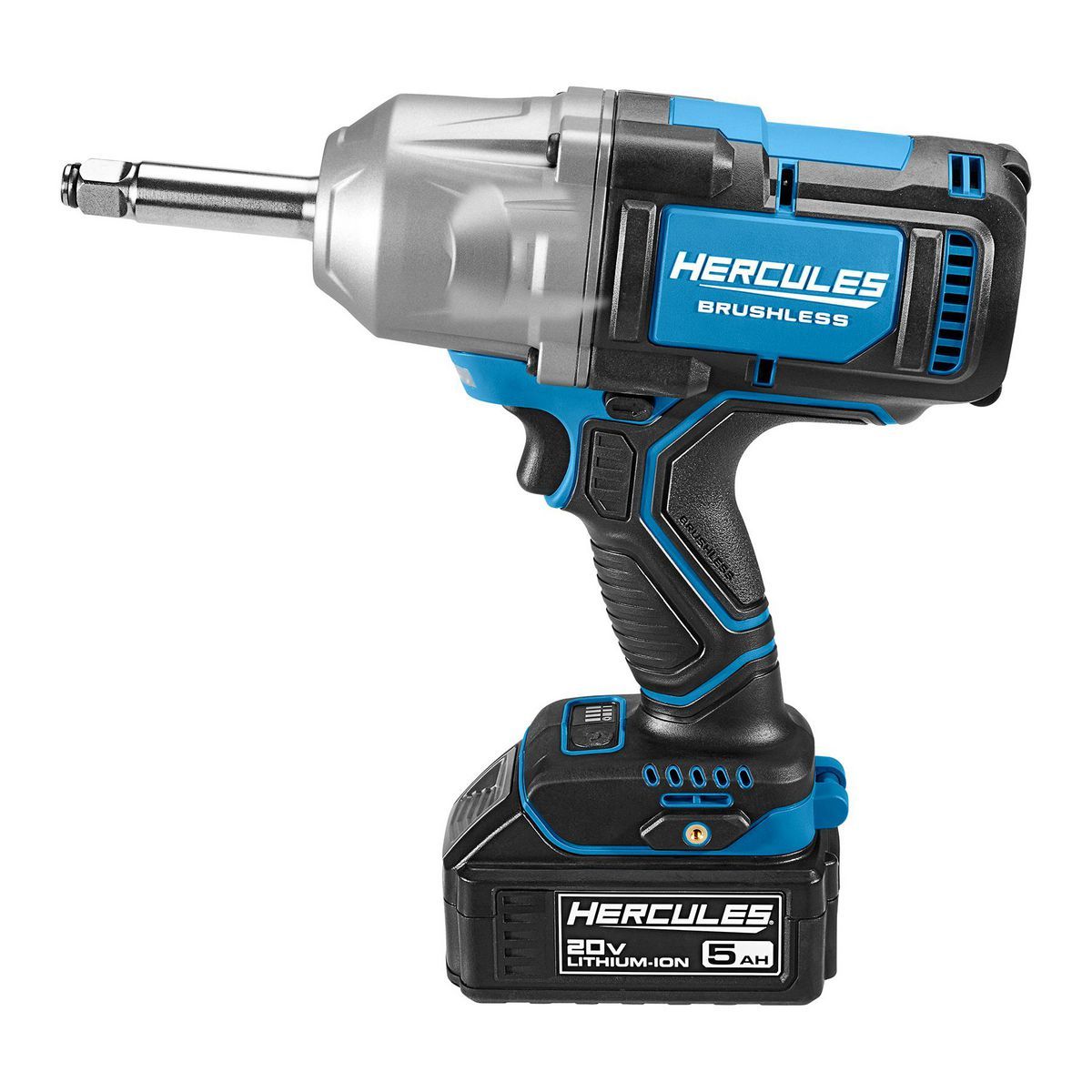 HERCULES 20V Brushless 1/2 in. High-Torque Impact Wrench with Extended Anvil C540232