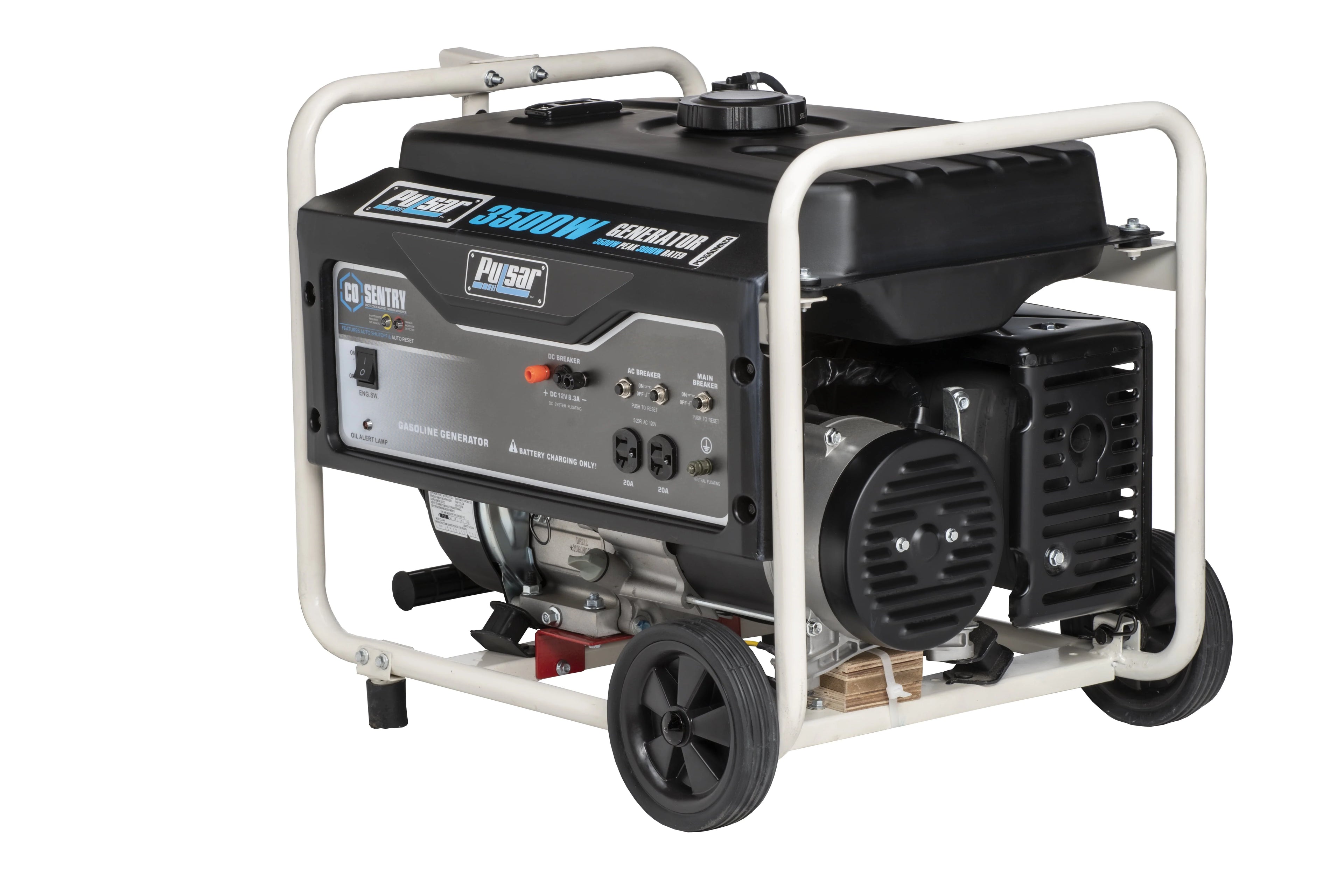 Pulsar 3500-Watt Gasoline Generator with CO Sentry G231387