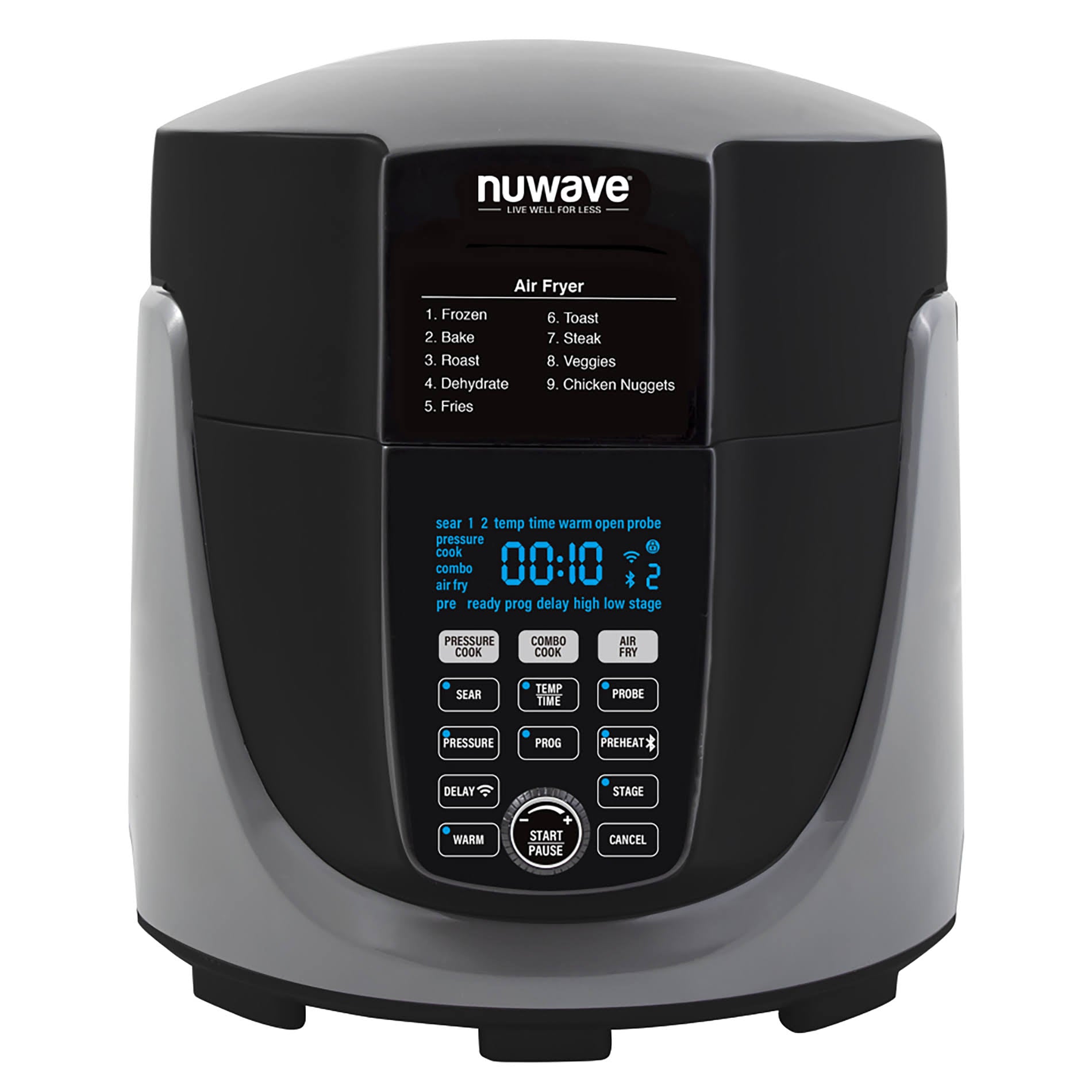 NuWave Duet Pressure Cooker Air Fryer Combo, 6 qt V48504