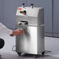 SKYSHALO 750W Electric Sugar Cane Juicer 661LBS/H Output 3 Rollers 2.4" Large Inlet