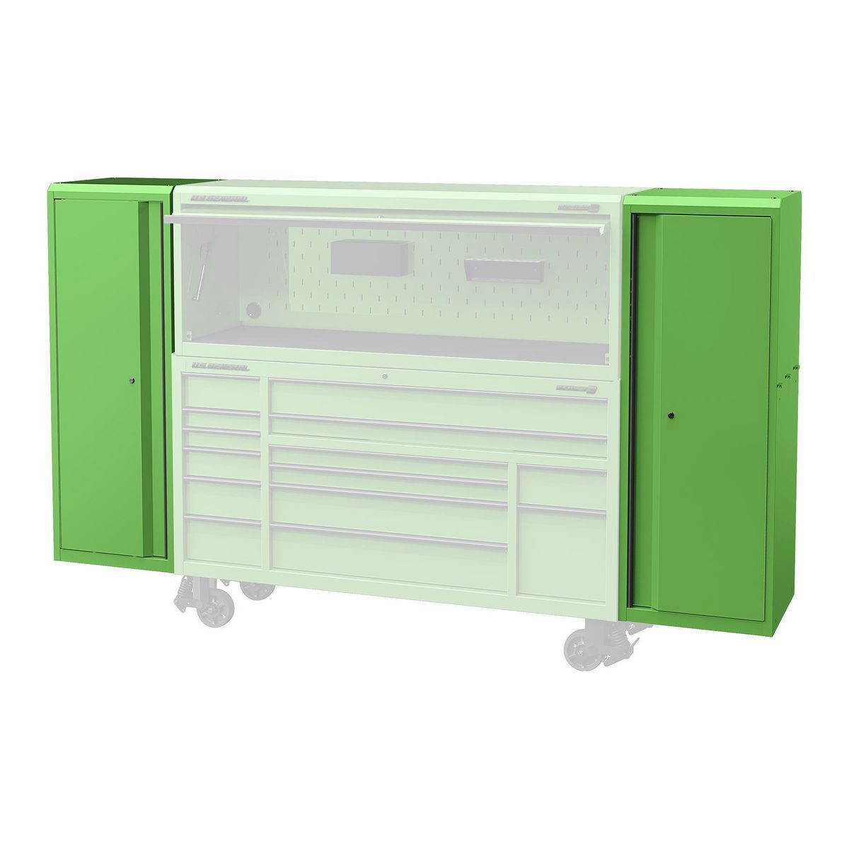 U.S. General 22 in. End Locker, Series 3, Blue Y30292