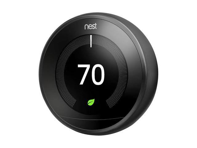 Nest Learning Thermostat 3rd Generation Black R6175