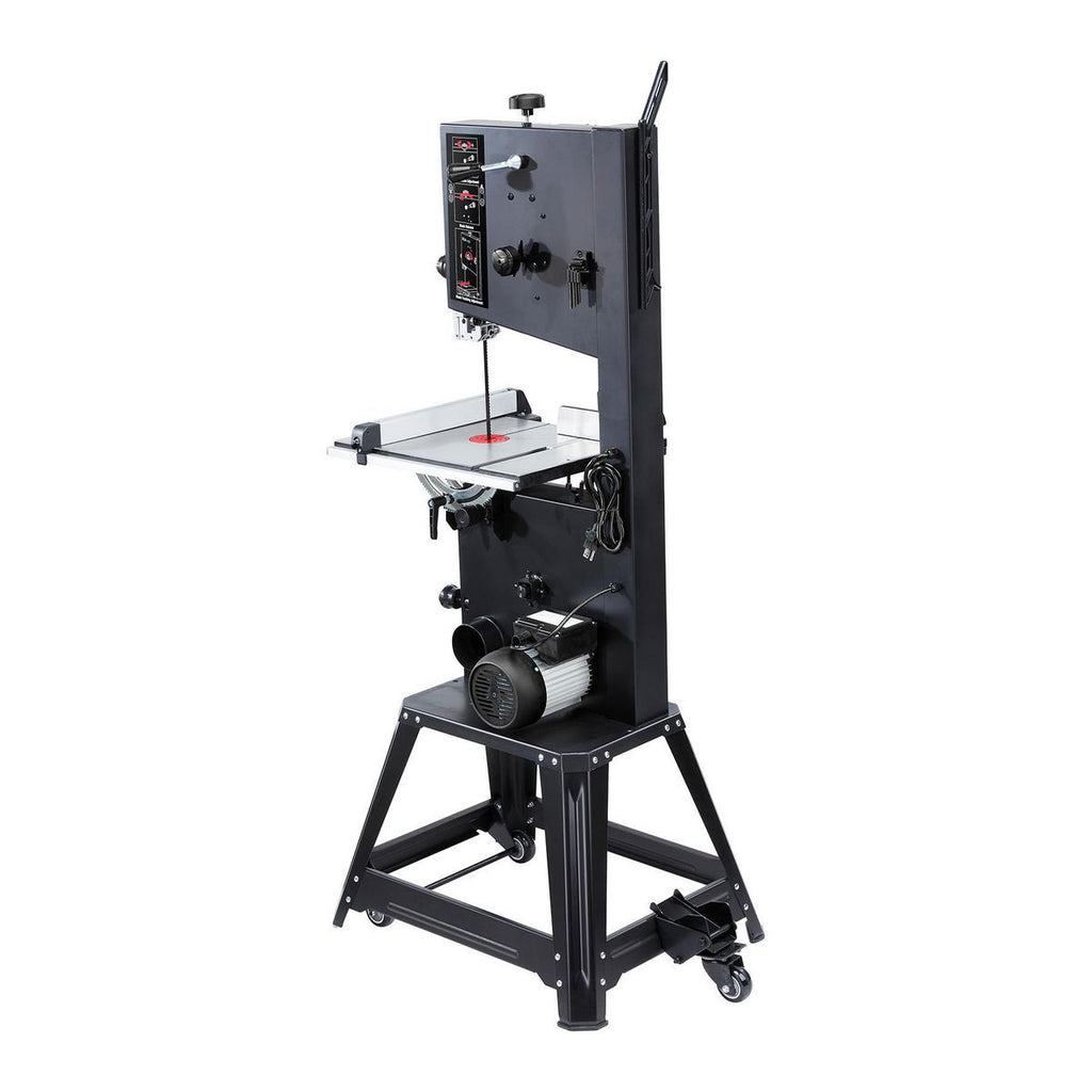 BAUER 14 in. Stationary Wood Cutting Band Saw, 1 HP O90298