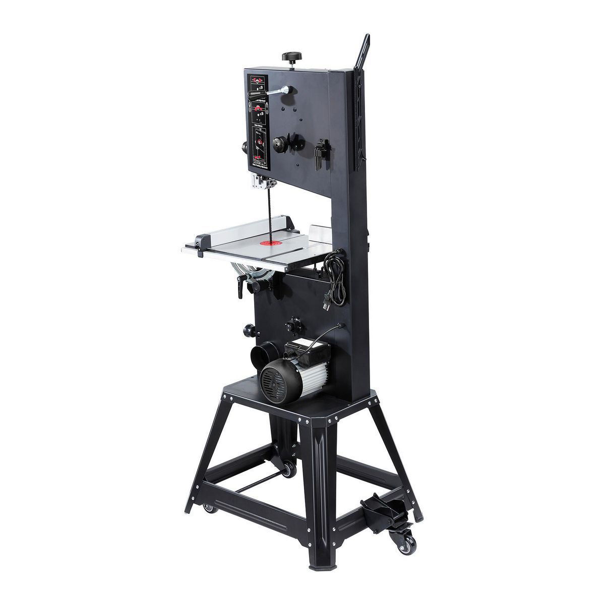 BAUER 14 in. Stationary Wood Cutting Band Saw, 1 HP F307