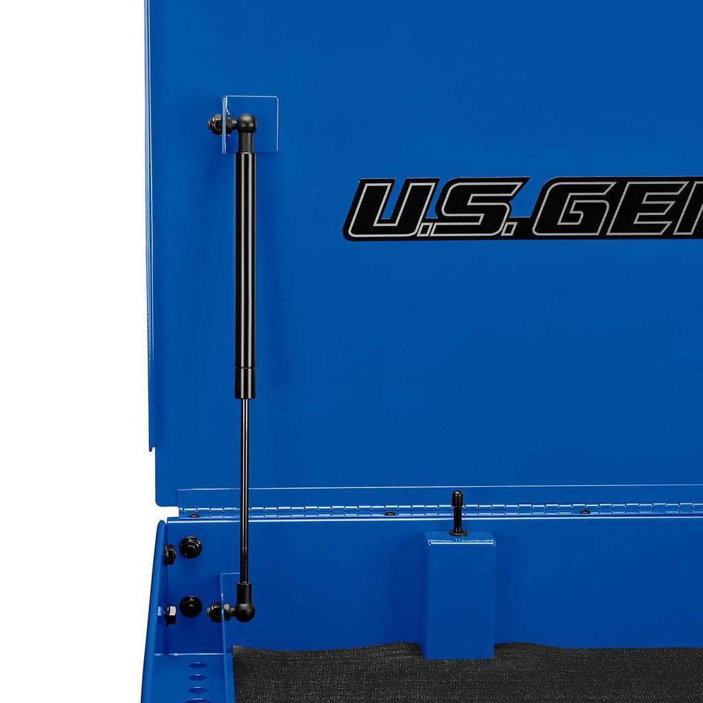 U.S. GENERAL 30 in. 4-Drawer Tech Cart, Red Y546116