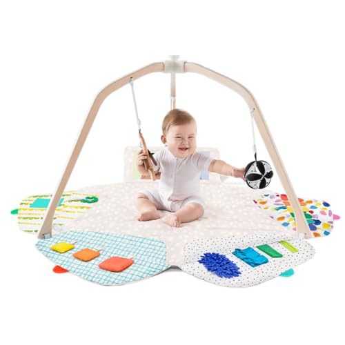 LOVEVERY The Play Gym Stage-Based Developmental Activity Mat for Baby to Toddler O91554