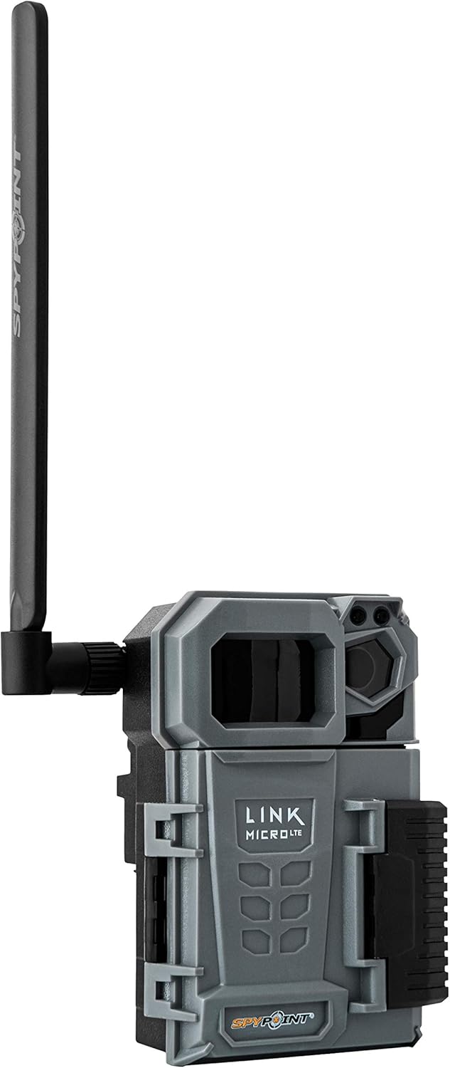 SPYPOINT Link-Micro-LTE Twin Pack Cellular Trail Cameras 10MP with Steel Cases A687721