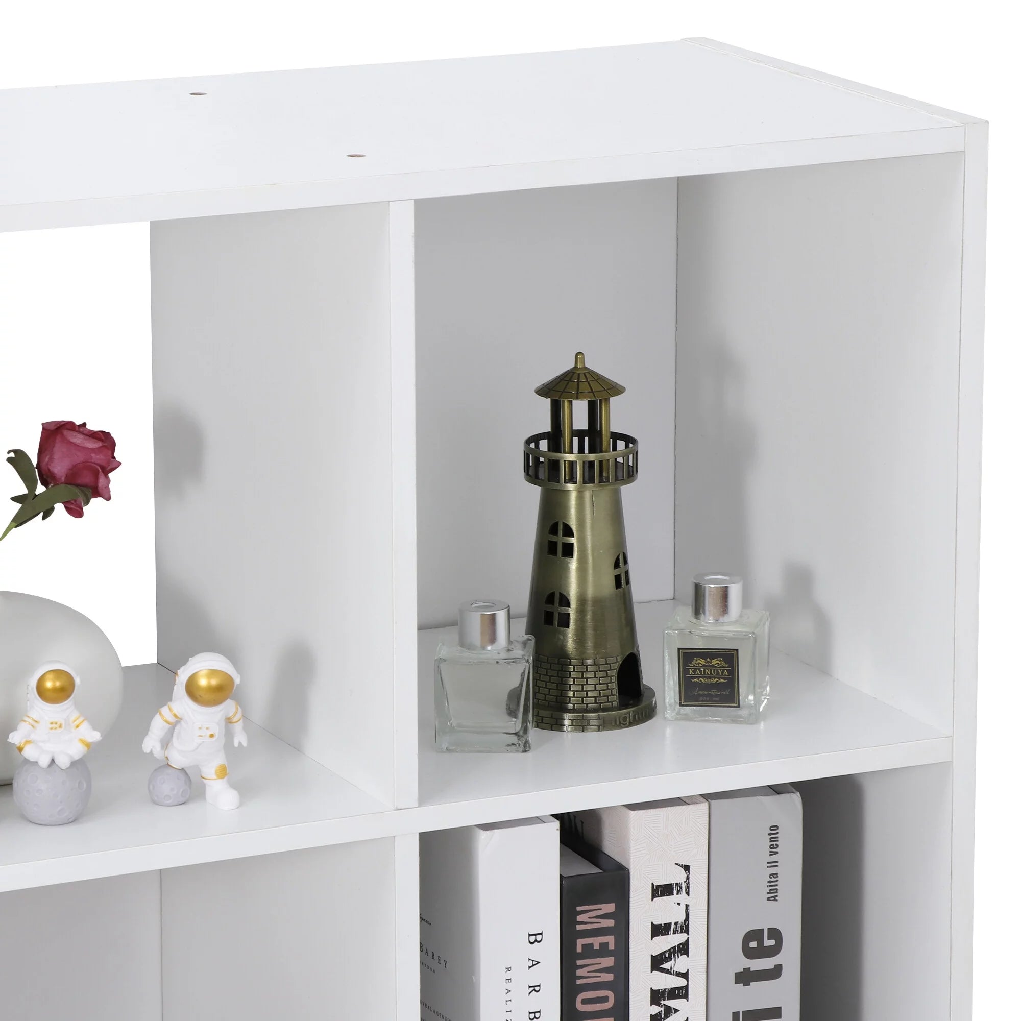 HomGarden 3-Tier 9 Cube Storage Organizer Wood Bookcase Cabinet Black A19933