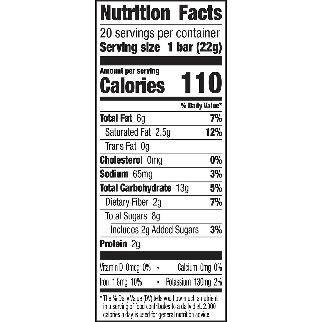 Lärabar Double Dark Chocolate Mini Bars, Gluten Free Vegan, 20 Ct L919691
