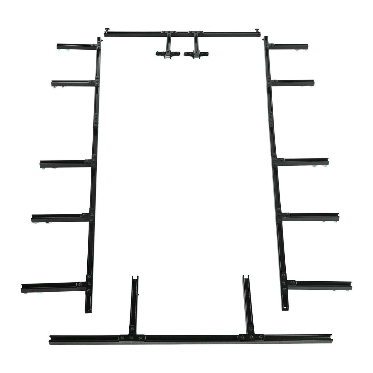 HAUL-MASTER 5 ft. x 10 ft. Modular Utility Trailer Top Rail System E605469