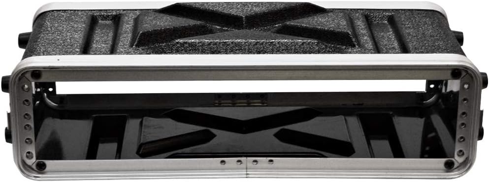 Seismic Audio SALWR2S Lightweight 2U ABS Rack Case N929699