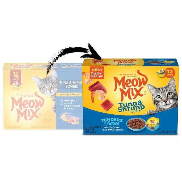 Meow Mix Tender Favorites Wet Cat Food Z217928