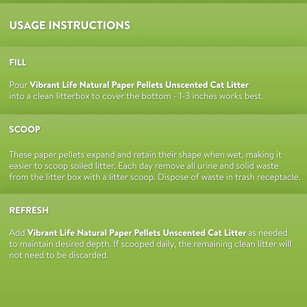 Vibrant Life Mini Crystal Unscented Cat Litter, 8 lb Z939