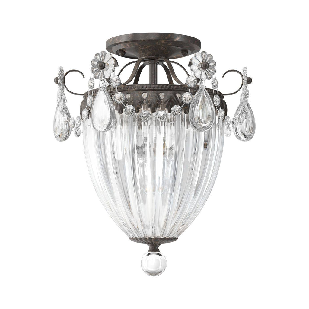 Schonbek Bagatelle 3-Light Semi Flush Mount A443