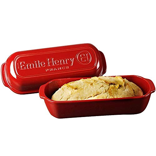 Emile Henry Italian Bread Loaf Baker Burgundy M509152