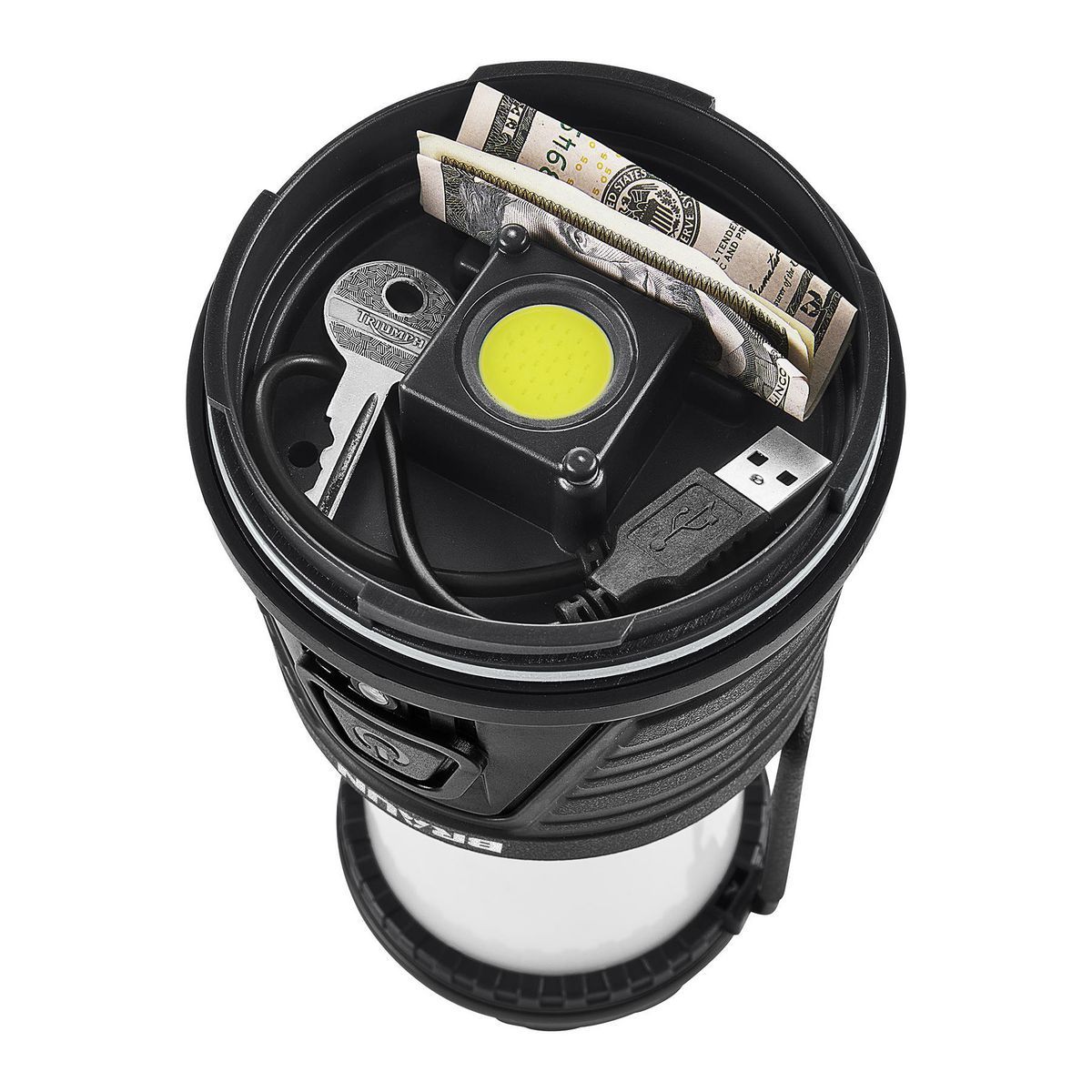 BRAUN 2000 Lumen Rechargeable Waterproof LED Lantern P309927