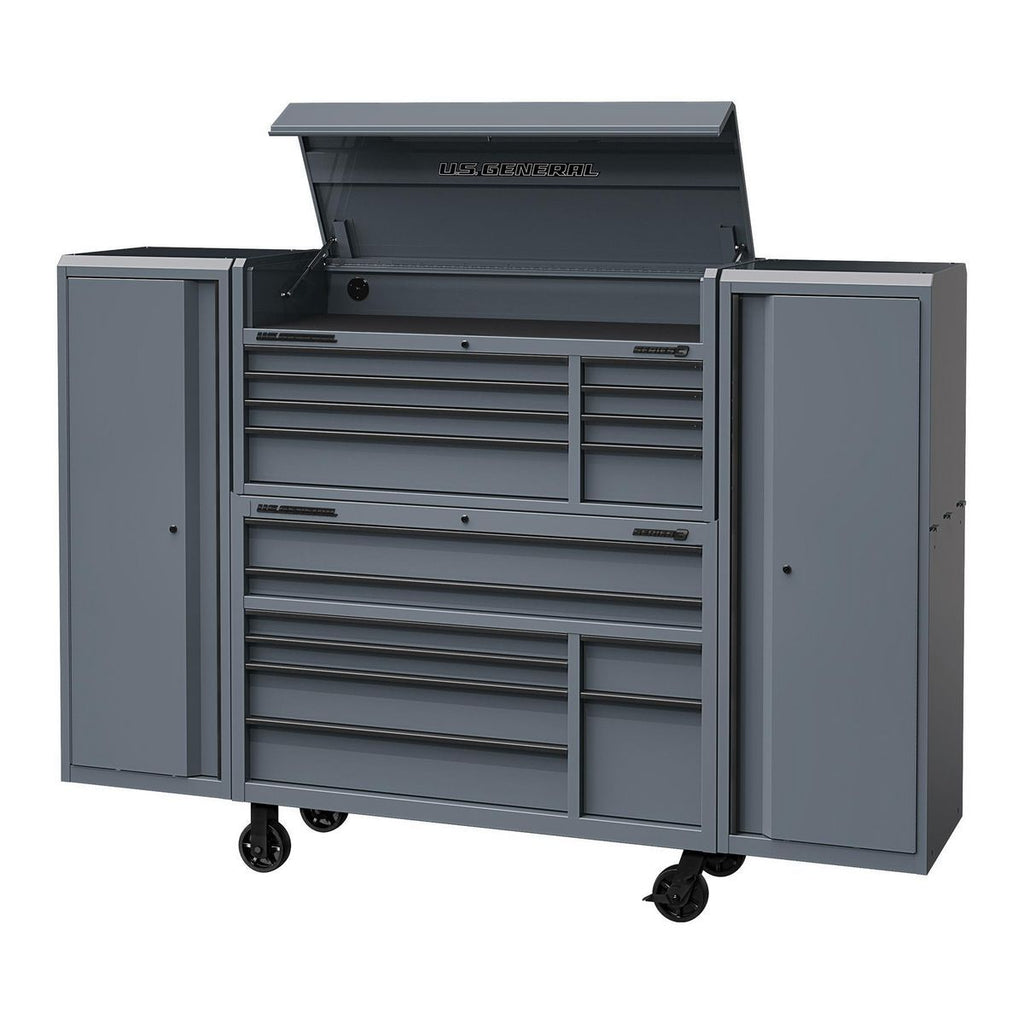U.S. General 22 in. End Locker, Series 3, Blue Y30292