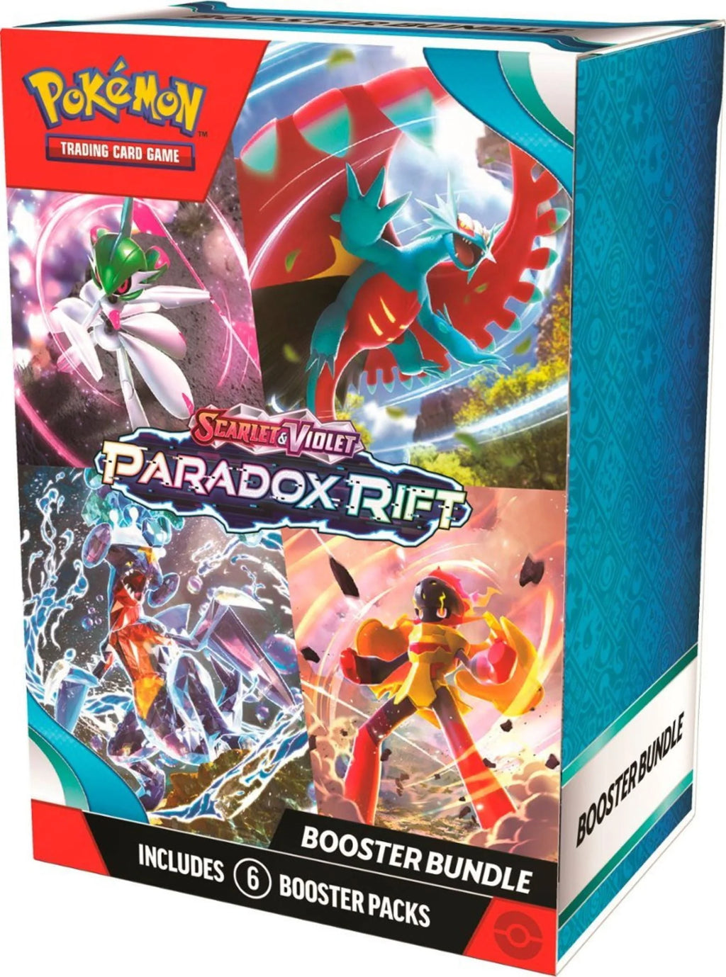 Pokemon TCG Scarlet & Violet 4 Paradox Rift Booster Bundle 6 Packs Z80860