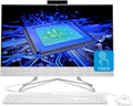 HP 2022 Newest All-in-One Desktop Computer, 23.8" Full HD Touchscreen, AMD Ryzen 5 3500U Processor, AMD Radeon Vega 8 Graphics, 16GB RAM, 512GB SDD, Webcam, Windows 11 Home