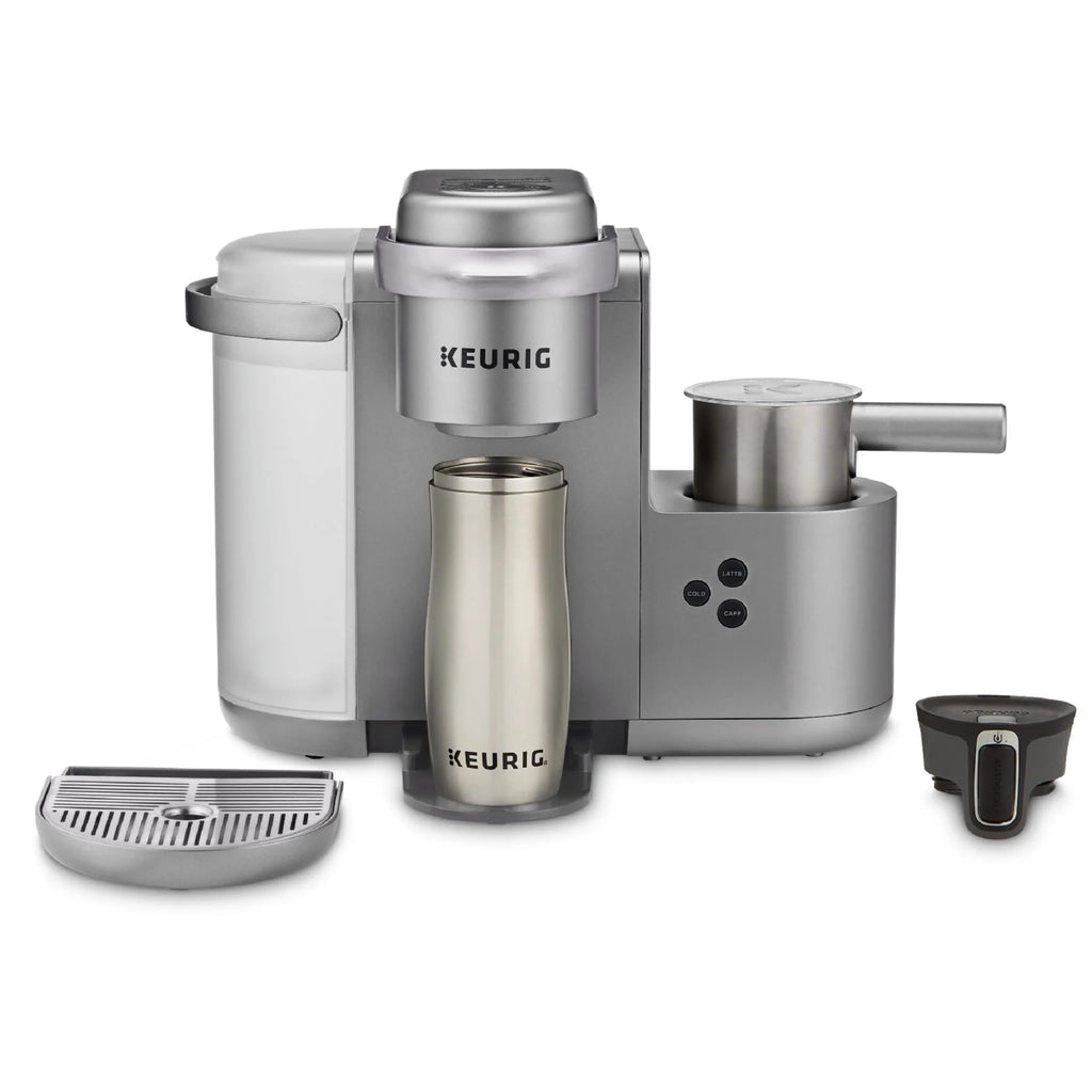 Keurig K-Cafe Special Edition Single Serve K-Cup Pod Coffee, Latte and Cappuccino Maker, Nickel N34174
