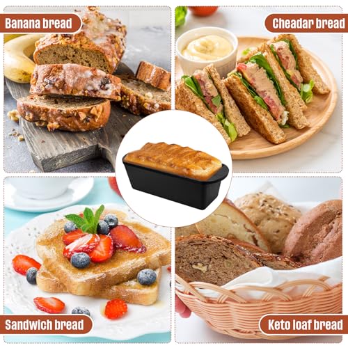 Cast Iron Bread Loaf Pan with Lid, 13 x 5 x 4 Inches, Dual Handles Y218
