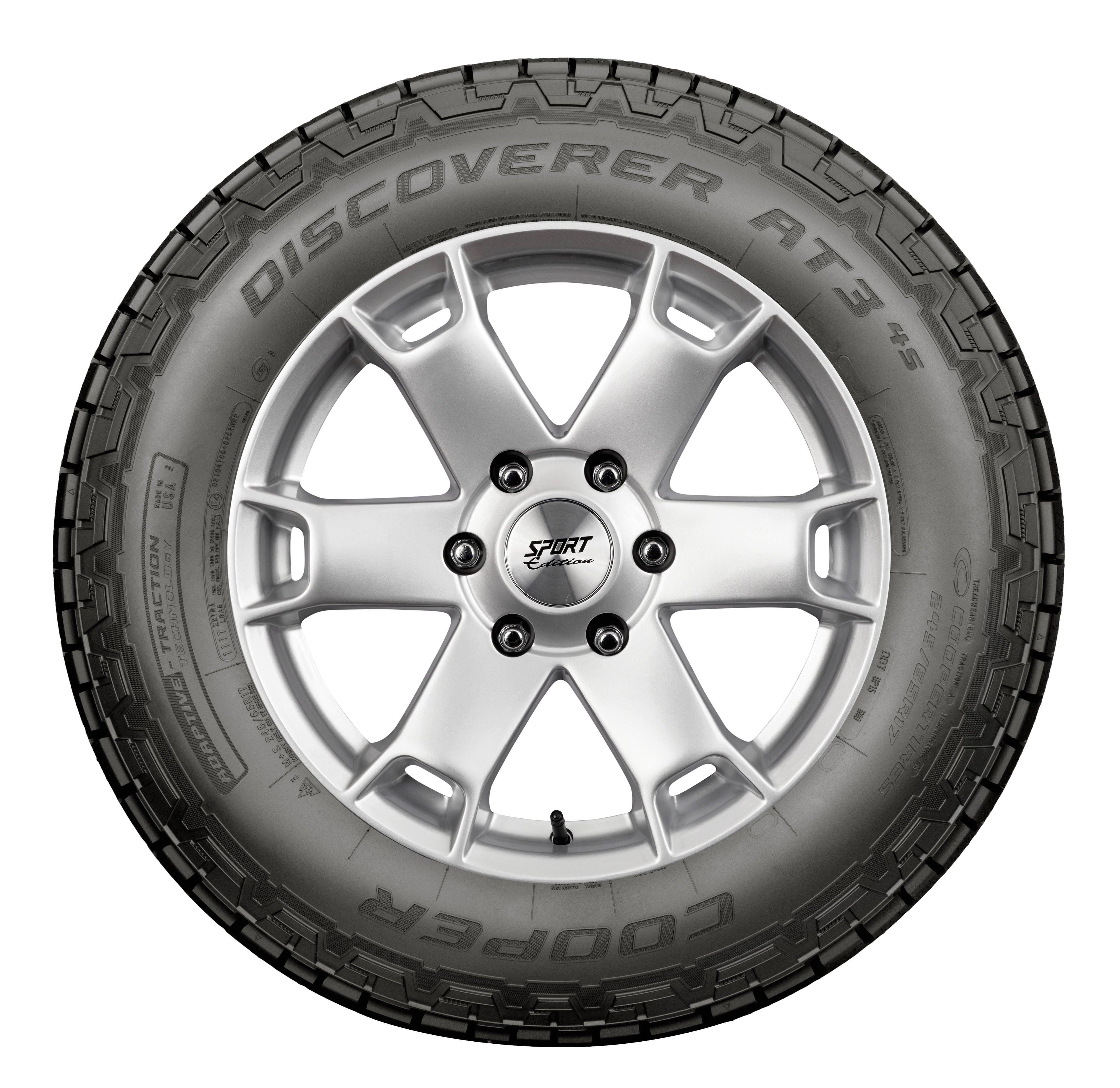 Cooper Discoverer AT3 4S 275/55R20 117T Tire Z287365