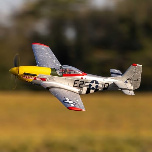 E-flite UMX P-51D Detroit Miss BNF Basic RC Airplane EFLU7350 E59462
