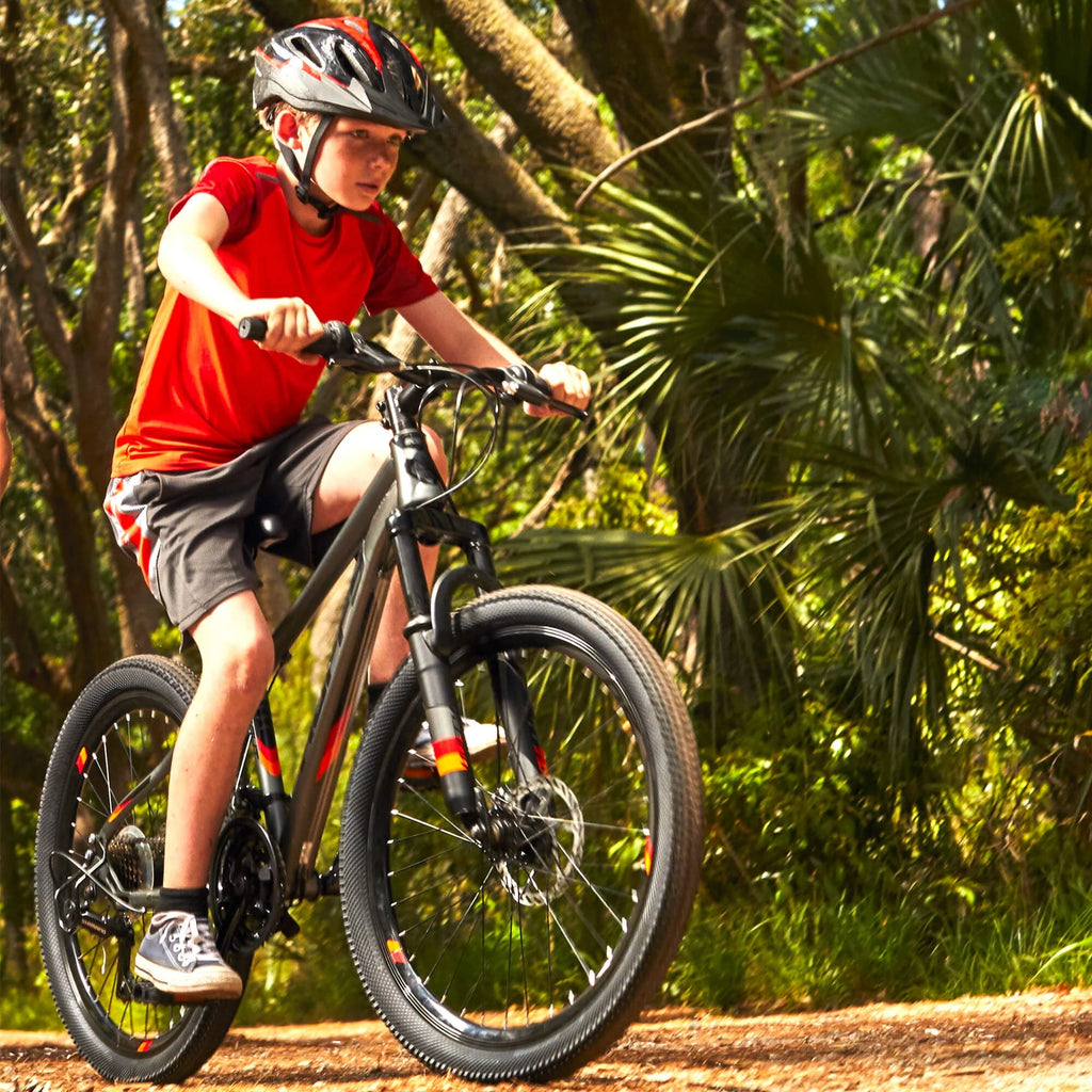 Huffy 24 Scout Boys' Hardtail Mountain Bike, 21-Speed D734
